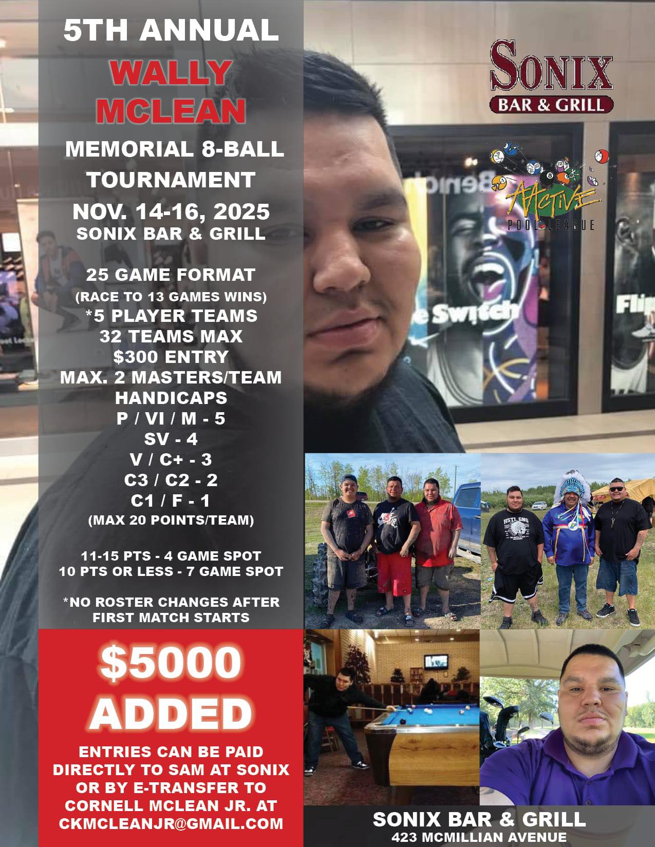 Wally Mclean Memorial 2024 Poster